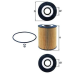 Фільтр оливний MAN E2000 F2000 TGA, 51055040096, 51055040098 MAHLE OX146D