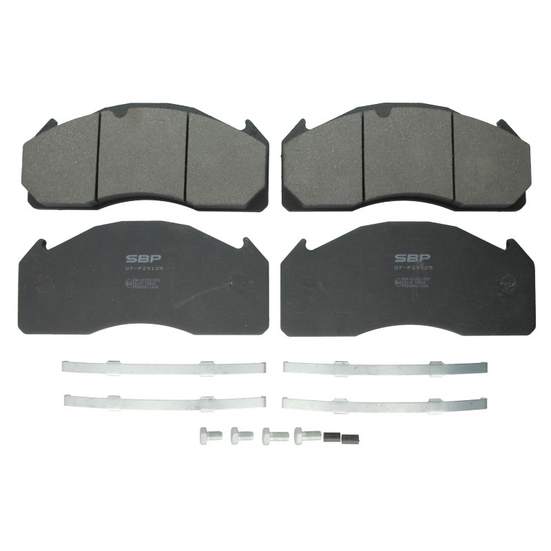 Гальмівні колодки Вольво WVA 29125 VOLVO B12, B9, FH12, FH16, FM12, FM9 12.1D/16.1D/9.4D 08.98-20768092