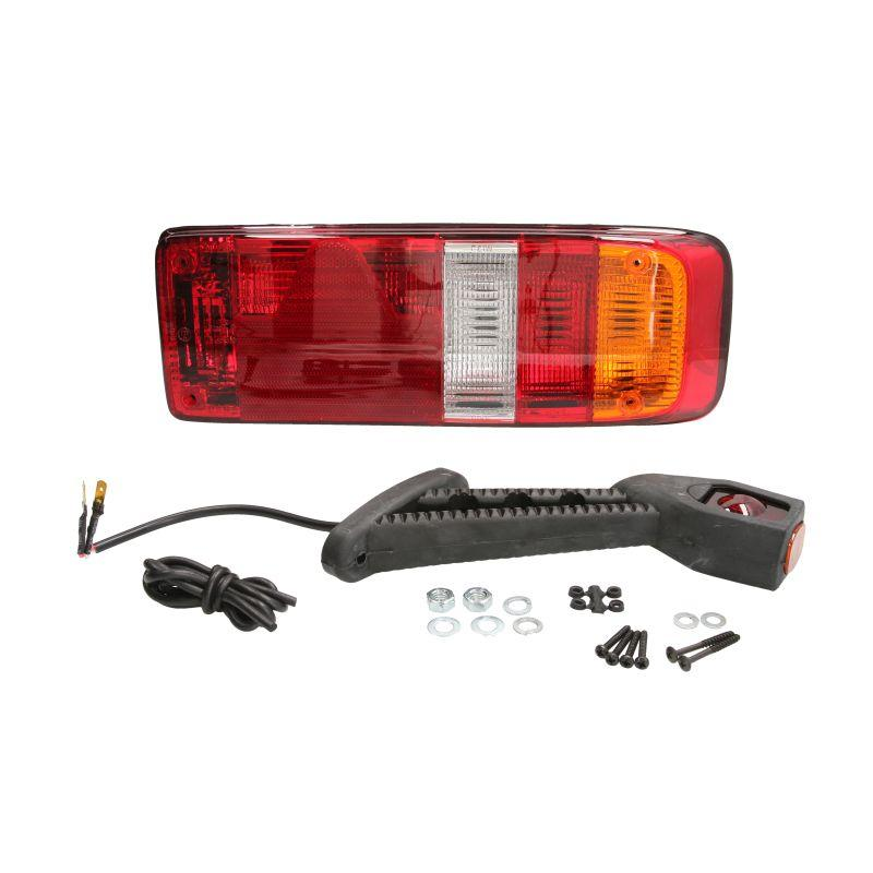 Задній ліхтар причепа Когель, Шмітц, Кроне, KOGEL, SCHMITZ, KRONE прав із покажчиком бічних щілин LED